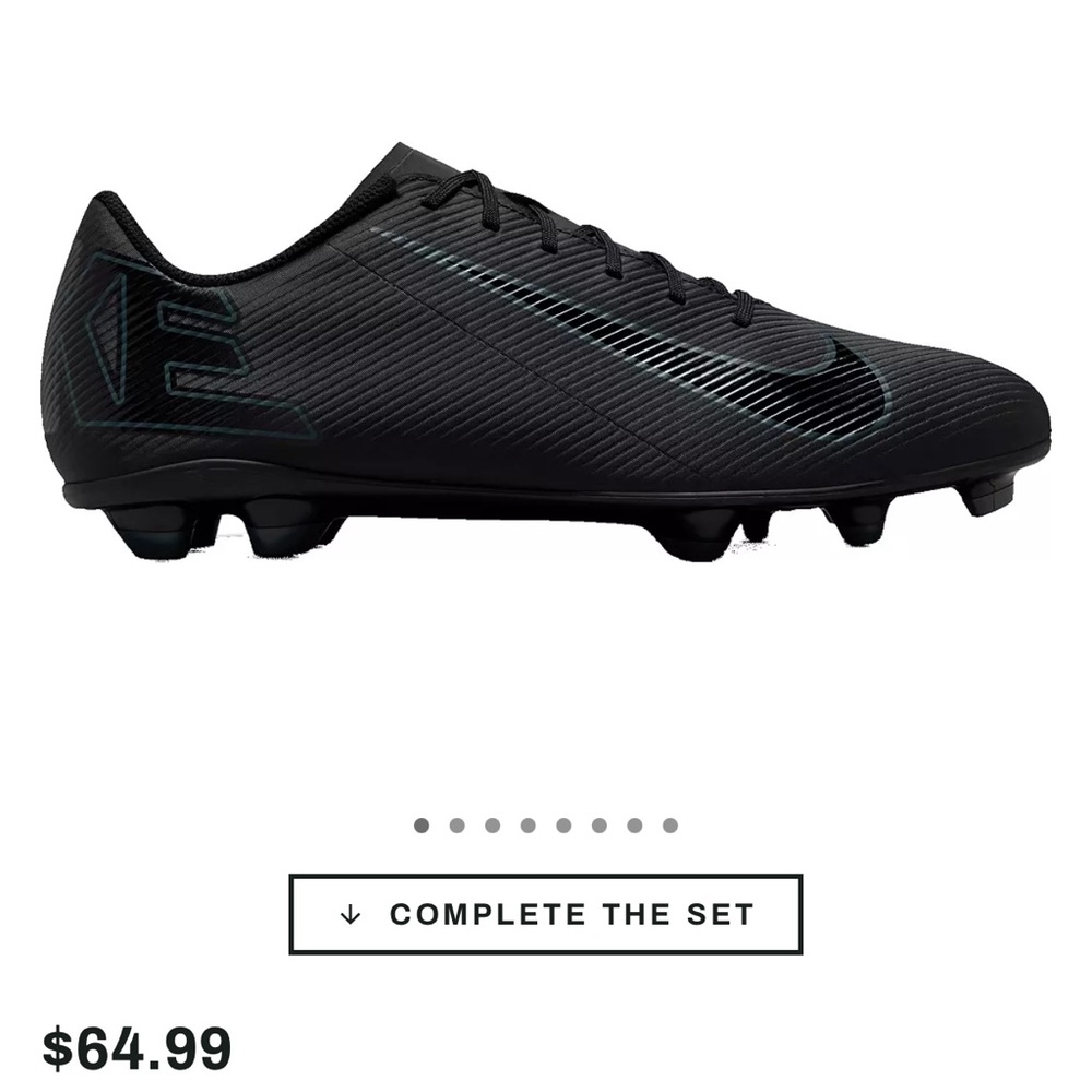 Black Soccer Cleats